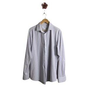 Mizzen + Main Large Leeward Collection Trim Fit Check Shirt Classic‎ Office Men